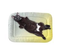 Dog Cooling Mat, Cat Cooling Pad for Beds, Kennels, and Crates, Comfortable Sleep Surfaces for Puppies, Cats, Rabbits, Hamsters, Travel Friendly, Washable, Living Room, Home, Outdoor