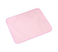 Dog Cooling Mat, Cooling Mat for Dogs, Ice Silk Pet Cool Pad for Summer, Washable Cat Cool Bed for Outdoor Indoor Kennels Crates Car Seats, Self Cool Pads for Dogs Cats in Hot Summer (Pink)