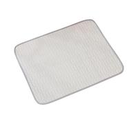 Dog Cooling Mat, Cooling Mat for Dogs, Ice Silk Pet Cool Pad for Summer, Washable Cat Cool Bed for Outdoor Indoor Kennels Crates Car Seats, Self Cool Pads for Dogs Cats in Hot Summer (Gray)