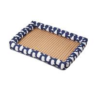 Dog Cooling Mat, Cooling Mat for Dogs Reusable Rattan Cushion Lounger Pets Bed for Dogs and Cats Summer Ice Pads Pet Supplies for Puppy Kitten Sleeping Playing Resting (Whale40x50)