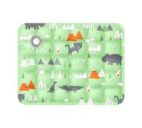 Dog Cooling Mat, Durable Pet Cool Mat, Breathable waterproof Self Cool Water Filled Model Ice Silk Pad, No Need to Refrigerate Thickened Pet Cool Bed Dog Mat for Indoors Outdoors Car Summer Use