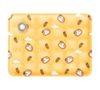 Dog Cooling Mat, Durable Pet Cool Mat for Dogs Cats, Pet Pad That Can Be Filled With Water, 4 sizes to choose from,Ice Blanket Keep Dog Cool in Summer (Yellow 120 * 70cm)