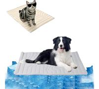Dog Cooling Mat, Durable Pet Cool Mat, Washable Self Cool Ice Silk Pad,Protect Your Dog From A Heat Shock, Ideal For At Home, On Travel And In The Car