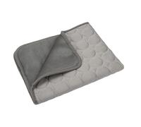 Dog Cooling-Mat for Foldable Self Extra Large Dog-Washable-Pet-Cool-Pad-for-Pet-Cat-Indoor-or-Outdoor,Cooling Mat Pet Cool Blanket Non-Toxic Ice Cool (Grey, M)