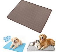 Dog Cooling Mat For Large Dogs, Self Cooling Pad with Ice Silk Technology,Breathable Bed Port For Pets Summer Cats, Sleeping