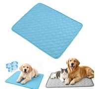 Dog Cooling Mat For Large Dogs, Self Cooling Pad with Ice Silk Technology,Breathable Bed Summer For Pets Port Cats, Sleeping