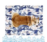 Dog Cooling Mat - Gel Pad for Heat and Summer Comfort in Kennels or Indoors| Relaxing Pet Sleeping Mat for Sofa, Apartment, Backyard, Camping, Home Use, Ideal for Hot Weather Cooling