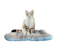 Dog Cooling Mat, Ice Silk Cool Pet Pad, Wear Resistant Chill Sleeping Cushion, Sturdy Materials, Medium Dogs Cats Rabbits Hamsters Summer Nap Bed for Crate Floor Car Travel, Blue