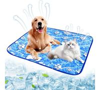 Dog Cooling Mat,Non-Toxic Breathable Ice Cooling Pad for Pets,Scratch-resistant Durable Pet Cool Mat,Washable Non-Slip Blanket for Dogs and Cats Grate Sofa Bed Outdoor,Pets Cool in Hot Summer(XL)