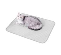 Dog Cooling Mat - Pet Cool Mat | Ice Silk Portable Cooling Dog Bed | Self-Cooling Pad | Non-Toxic Solid Gel Pads | Pet Cushion for Living Room Bedroom Patio Backyard Offices Senior Ka