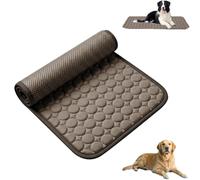 Dog Cooling Mat Pet Mat, Durable Washable Portable Coolings Pad for Dogs Cats in Hot Summer, Ice Silk Self Cooling Foldables Mats Non Slip Easy Clean Pad for Large Small Breed