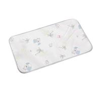 Dog Cooling Mat Pet Mat For Cats & Dogs Ice Silk Summer Pad With Cute Patterns Breathable Mesh Back Indoor Hot Weather Use