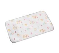 Dog Cooling Mat Pet Mat For Cats & Dogs Ice Silk Summer Pad With Cute Patterns Breathable Mesh Back Indoor Hot Weather Use