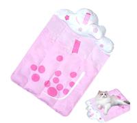 Dog Cooling Mat, Pet Puppy Cooler Gel Mat, Comfortable Pet Bed, Bite-Resistant Blanket for Warm Sizes, Small, Medium, Large, Car Seat Floor