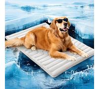 Dog Cooling Mat, Portable Non-Slip Cooling Bed for Summer, Washable Blanket for Indoor Outdoor Use, Ideal for Dogs and Cats, Comfort and Relief for Hot Days
