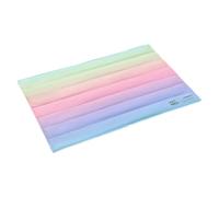 Dog Cooling Mat - Portable Pet Cooling Pad | Reusable Cool Pet Pad | Elevated Cooler mat for dogs | 17.7 x 23.6 Inch Cat Outdoor Bed, Rainbow Gradient Sleeping Mattress for Hot Weather