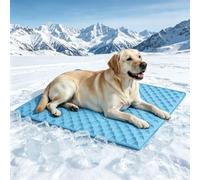 Dog Cooling Mat, Rapid Cooling Mat for Dogs Cats, Portable Pet Cooling Mat, Summer Cool Mat for Dogs, Long-Lasting Cooling & Waterproof, for Small Medium Large Pet, All-Day Cool Comfort