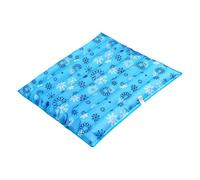Dog Cooling Mat, S-XL Dog Summer Blue Cooling Comfort Lower the Temperature Mat Pet Cool Large Cold Easy to Clean Lndoor and Outdoor Universal (Blue, XL)