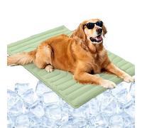 Dog Cooling Mat, Self Coolings Pad for Pet, Machine Washable Ice Silk Mats, Dual-Sided Design for Every Season, Auto-Chilling Gel Pad for Large & Small Dogs for Indoor & Outdoor (C,XL)