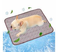 Dog Cooling Mat, Soft Self-Cooling Mat for Dogs, Durable Anti-Scratch Cooling Blanket for Dogs & Cats, Portable Breathable Pet Ice Silk Dog Cooling Blanket for Home, Car, Crate (Red, XXL(150*100cm))