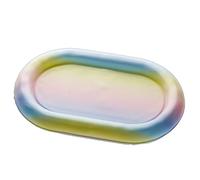 Dog Cooling Mat - Soft Thick Foam Supportive Gel Self Cooling Pad for Dogs & Cats in Summer. Durable Anti-Scratch | rainbow gradient