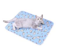 Dog Cooling Mat - Summer Pad Waterproof Lightweight Pet Pad Breathable Cat Sleeping Mat | Travel Crate Bed for Kennel Beach Car Outdoor Park, Sheet