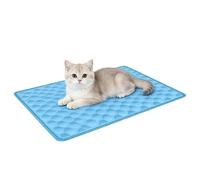 Dog Cooling Mat - Summer Washable Chew Resistant,Indoor Dogs Cooling Bed Cushion | For Small And Breeds, Animals, Sleeping, Resting, Traveling, In Bench, Kennel, On Couch, Floor, Shelter And Backyard