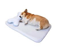 Dog Cooling Mat, Washable Cool Pet Pad, Wear-Resistant Chill Mat, 13.78x17.72x1.57 inches Sleeping Rest Supply, Ideal for Dogs, Cats on Floor, Sofa Nest, Living Room or Car Space