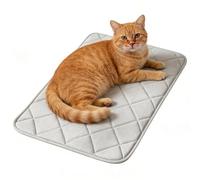 Dog Cooling Pad 35x50cm Ice Silk Washable Cat Crate Bed