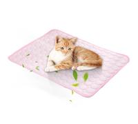 Dog Cooling Pad, Dog Cooling Mat, Summer Cooling Mat Pet - Summer Ice Sheets for Cage, Kennel, Bed, Sofa, and Non-Irritating Fibres Keep Your Comfortable and Comfortable