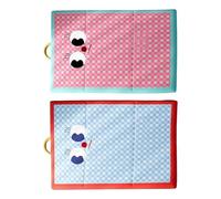 Dog Cooling Pad, Gel Infused Pet Bed, Waterproof Non Slip Cushion, 24.41x11.81x1.57 Inches Washable Summer Mat Medium Size for Puppies, Senior Dog, Indoor Sofa, Living Room Comfort