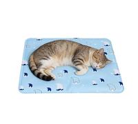 Dog Cooling Pad - Non Slip Waterproof Dog Cooling Gel Pad, Indoor Self Cool Pet Mat For Small Medium Breeds, Sleeping Camping Travel Sofa Floor Kennel Use, Summer Blanket