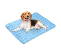 Dog Cooling Pad Tear-Resistant Summer Cooling Small Large Breeds Animals | Pet Cooling Ice-Silk Mats for Dogs Animals Blanket for Outdoor Travel Beach Backyard Balcony RV Kennel Sofa Floor Car Sea