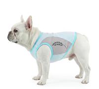 Dog Cooling Shirt, Lightweight Ice Cool Down Vest for Dogs Sun Protectio Shirt, Keeps Grass Seeds Out of Coat and Cools(Blue, 2XL)