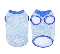 Dog Cooling Shirt V Neck Design Breathable Fabric For Active Pets Hot Weather Outdoor Adventures Beach Walks
