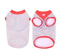 Dog Cooling Shirt V Neck Design Breathable Fabric for Active Pets Hot Weather Outdoor Adventures Beach Walks Color Large V Neck Shirt for Dogs