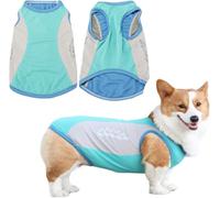 Dog Cooling Vest,1PC Breathable Mesh Dog Cooling Jacket Coat with Reflective Strip,Elastic Sun-proof Ice T-Shirt for Small Medium Large Dogs Outdoor Activities (C1, L, 1)