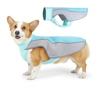 Dog Cooling Vest, 2025 New Dog Cooling Coat, Dogs Coolings Jacket, Breathable Pet Vest with Adjustable Straps, Safe Coat for Summer Sun Protection Dogs Jacket for Small Medium and Larg Blue (L)
