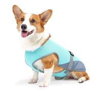 Dog Cooling Vest - Comfortable Pet Equipment, Quick Drying Material | Sun Protection Layer and Reusable Cooling Function, Great for Addest
