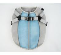 Dog Cooling Vest, Evaporative Harness Coat Breathable Ice-Cooling Jacket for Summer Outdoor Activities, Keep Pet Cool during the Really Hot Summers(Grey, XL)