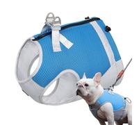 Dog Cooling Vest Harness, 3 Layer Cooling Fabric Dog Harness Comfortable Puppy Vest with Reflective Strips - Great for Sports, Escorts