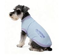 Dog cooling vest jacket cool coat great for small medium breeds pull on closure underbelly protection lightweight breathable clothes blue XS