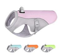 Dog Cooling Vest, Medium and Large Dogs Cooling Vest, Cooling Jacket for Outdoor Activities, Hiking, Training, Prevent Heatstroke in Dogs, Pink XL