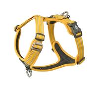 DOG Copenhagen Comfort Walk Air 3.0 Harness - Dog Harness - Adjustable, Reflective Harness - Stain and Water-Repellen, Lemon, M
