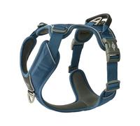 DOG Copenhagen Comfort Walk Pro 3.0 Dog Harness - Top and Front Clip Training Harness with Handle - For Small and Large Dogs - Padded for Comfort - Reflective Trims - No Pull, Ocean Blue, XL