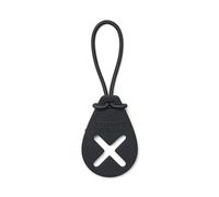 DOG Copenhagen Flexy Dog Poop Bag Holder for Lead - Poo Bag Carrier - Dog Waste Bag Holder - Poo Holder - Lightweight and easy to use and attach to leash, Black, One Size