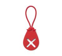 DOG Copenhagen Flexy Dog Poop Bag Holder for Lead - Poo Bag Carrier - Dog Waste Bag Holder - Poo Holder - Lightweight and easy to use and attach to leash, Classic Red, One Size