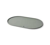 DOG Copenhagen Libra Placemat - Non-Slip Waterproof Feeding Mat for Dogs - Dog Bowl Mat - Easy Clean - Raised Edges, Cool Grey, M (60x36x1 cm)