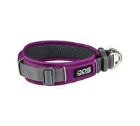 DOG Copenhagen Urban Explorer Collar 2.0 - Padded Dog Collar - Reflective - Comfortable, Purple Passion, Size LXL