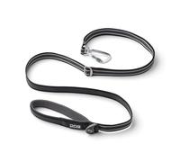 DOG Copenhagen Urban Freestyle 3.0 Dog Lead - Training Lead for Dogs - Adjustale Dog Leash - Padded for comfort - Reflective Trims - Strong Aluminum Carabiner, Black, L